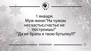 1 января. Муж-жене:На чужом несча...